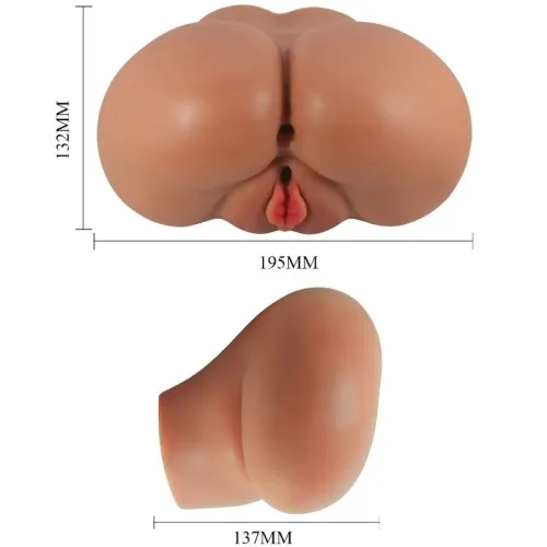Luna Vibrator Butt Mit Vagina Und Anus Fleisch – Crazy Bull