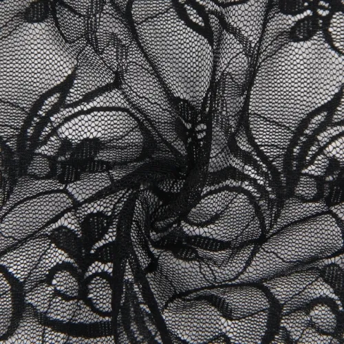 Lace Babydoll with Adjustable Straps Black S/M – Subblime
