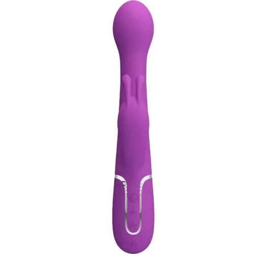 Dejon 3 In 1 Multifunktions-Rabbit-Vibrator Lila | Pretty Love