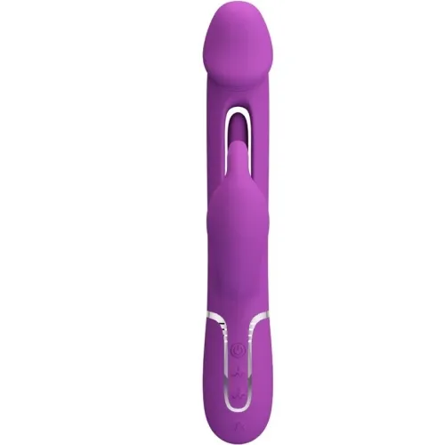 Kampas 3 In 1 Multifunktions-Rabbit-Vibrator Lila | Pretty Love