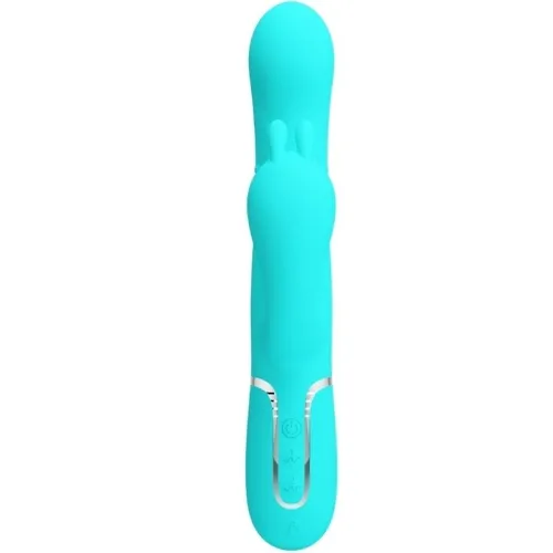 Cammy 4 in 1 Triple Rabbit Vibrator Blue | Pretty Love