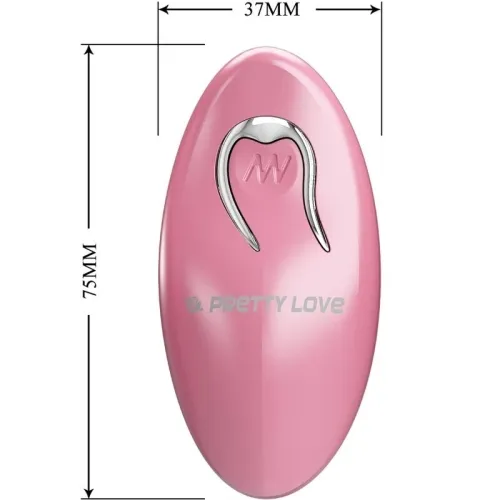 Cailey Nipple Clamps 10 Modes Remote Control Pink – Pretty Love