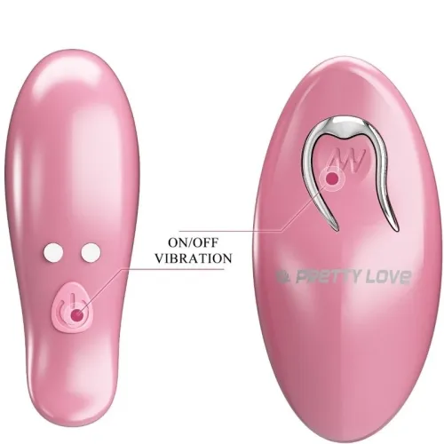 Cailey Nipple Clamps 10 Modes Remote Control Pink – Pretty Love