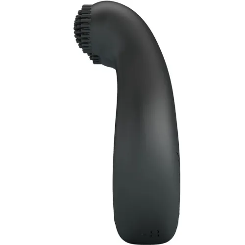 Dahlia Vibration Ring + Clitoral Stimulation 12 Modes Black – Pretty Love