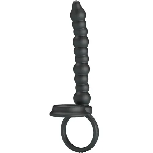 Dillion Double Penetration Cock Ring Black – Pretty Love