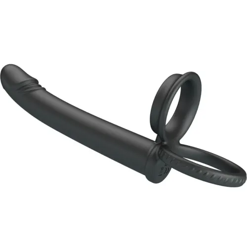 Dillion Double Penetration Cockring Black – Pretty Love