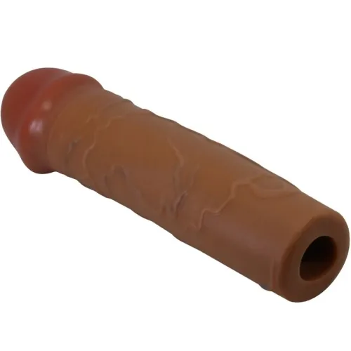 Nile Penis Sleeve with 2.5cm Extension Brown – Pretty Love