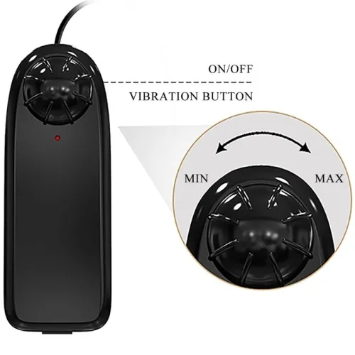 Bahamut Realistischer Vibrator 21.8cm Fleisch | Baile