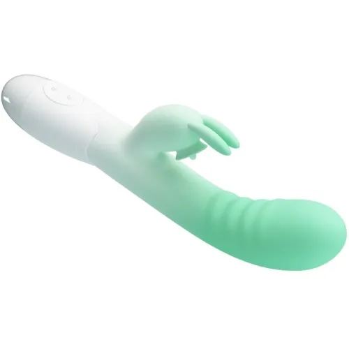Cerberus Rabbit Vibrator 3o Vibrationen Grün | Pretty Love