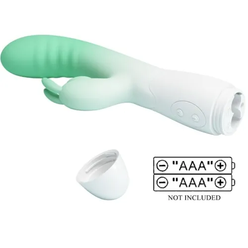 Cerberus Rabbit Vibrator 3o Vibrationen Grün | Pretty Love