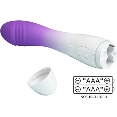 Elemental G-Spot Vibrator, 30 Vibration Modes, Purple | Pretty Love