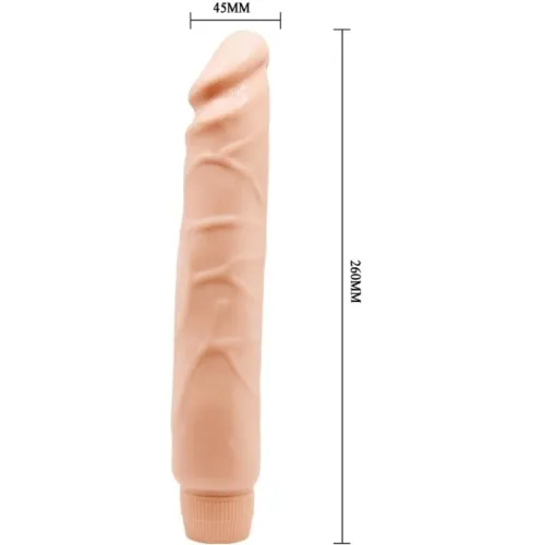 Jack Realistic Vibrator 26cm Skin | Baile