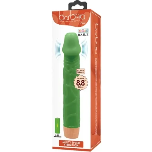 Bill Realistic Vibrator 22.5cm Green | Baile