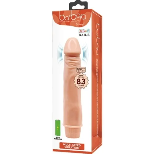 Dwarf Realistic Vibrator 21cm Flesh | Baile