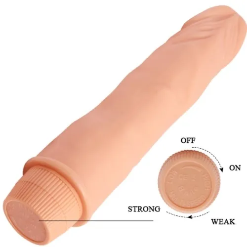 Dwarf Realistic Vibrator 21cm Flesh | Baile