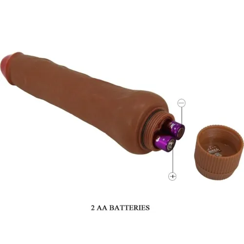 Dryad Realistic Vibrator 25cm Brown | Baile