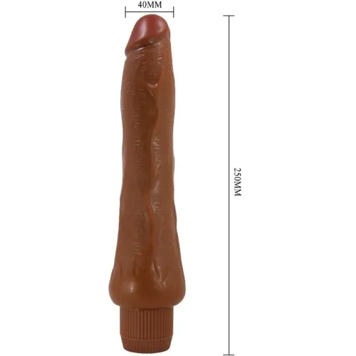 Dryad Realistic Vibrator 25cm Brown | Baile