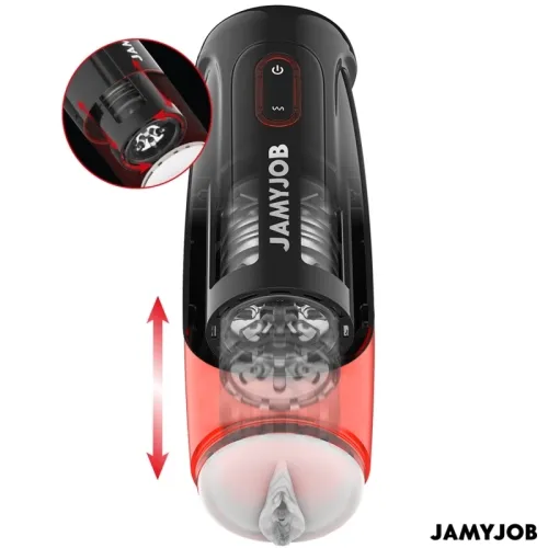 Cyclone Automatic Vaginal Masturbator with 10 Suction and Thrust Modes – Jamyjob