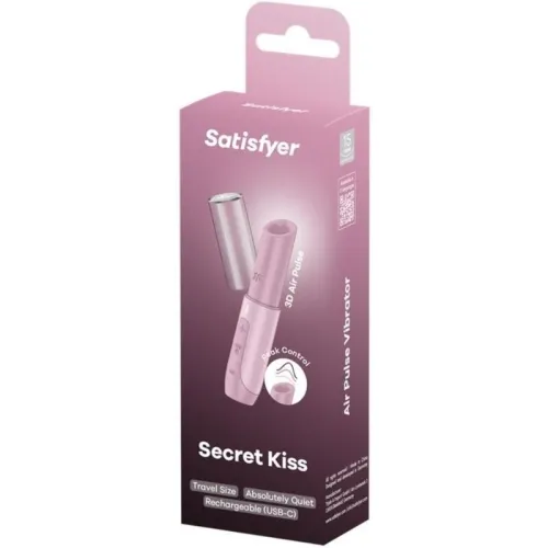 Secret Kiss Wave Klit Stimu Rosa | Satisfyer