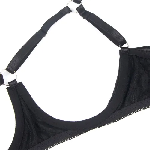 Bra Set with Adjustable Black Bow L/XL – Subblime