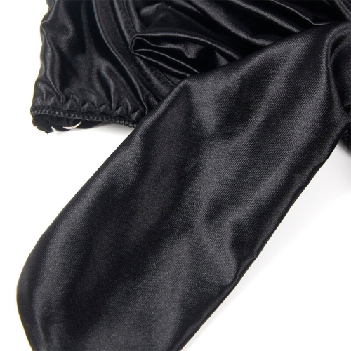 SUBBLIME - 955205 BH-SET MIT VERSTELLBARER SCHWARZER SCHLEIFE L/XL