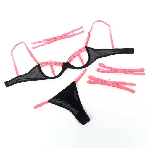 Bh-Set Fluoreszierendes Rosa L/Xl – Subblime