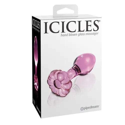 Nr. 48 Handgeblasener Glasdildo – Icicles