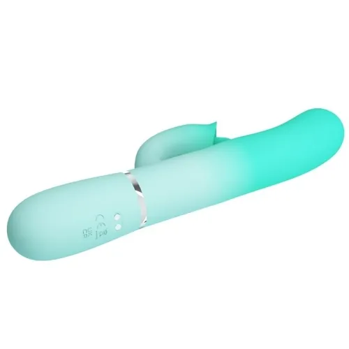 Gigi Multifunktions-Rabbit-Vibrator Aquagrün | Pretty Love
