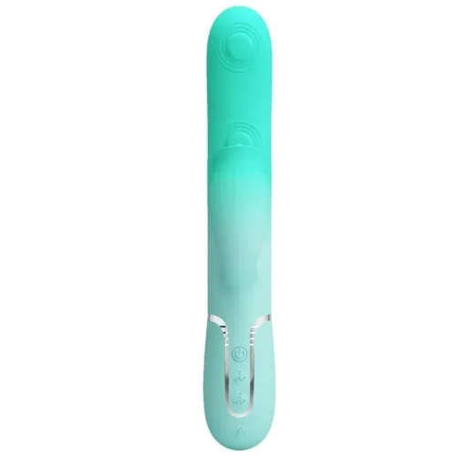 Gigi Multifunktions-Rabbit-Vibrator Aquagrün | Pretty Love