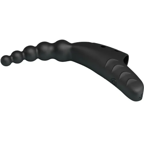 Jordin Finger Vibrator 10 Modes Black | Pretty Love