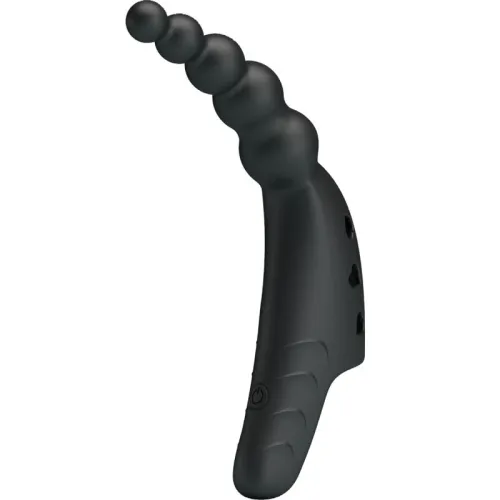 Jordin Finger Vibrator 10 Modes Black | Pretty Love