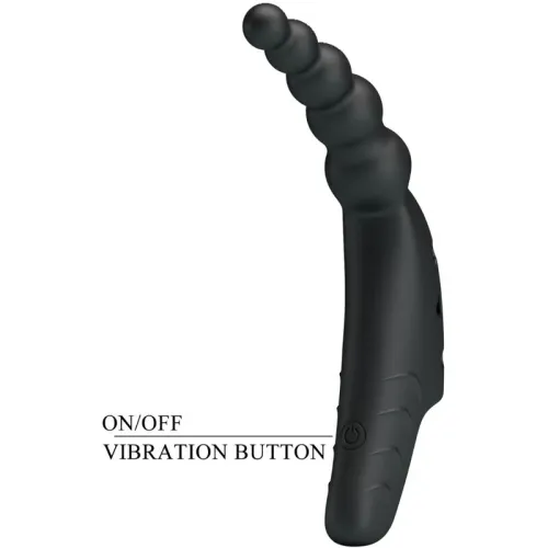 Jordin Finger Vibrator 10 Modes Black | Pretty Love