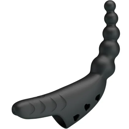 Jordin Finger Vibrator 10 Modes Black | Pretty Love