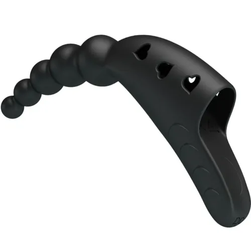 Jordin Finger Vibrator 10 Modes Black | Pretty Love