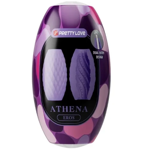 Athena Eros Silicone Masturbator Purple – Pretty Love
