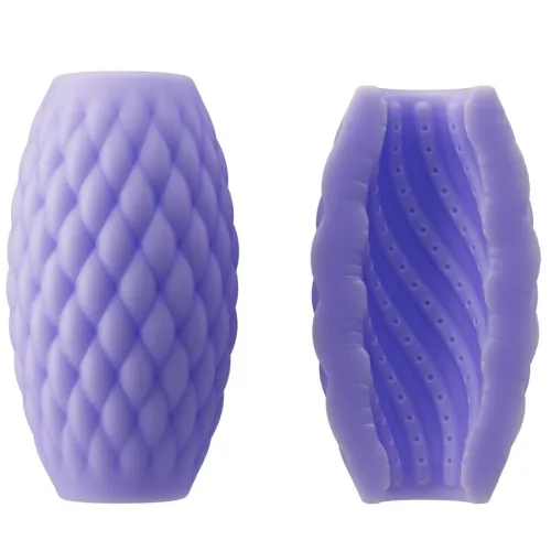 Athena Eros Silicone Masturbator Purple – Pretty Love