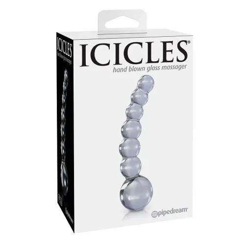 Nr. 66 Handgeblasener Glasdildo – Icicles