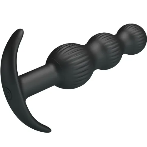 Sidney Anal Vibrator 10 Modes Black | Pretty Love