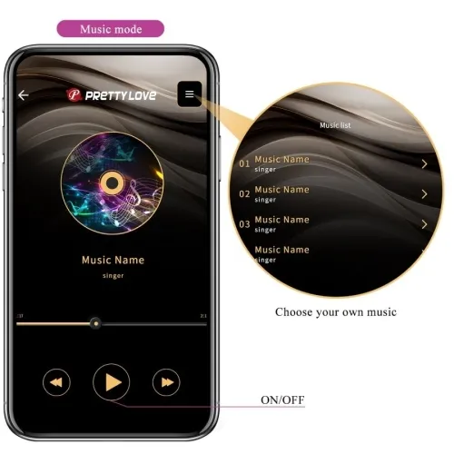 Leviathan App-Controlled Vibrator Purple | Pretty Love