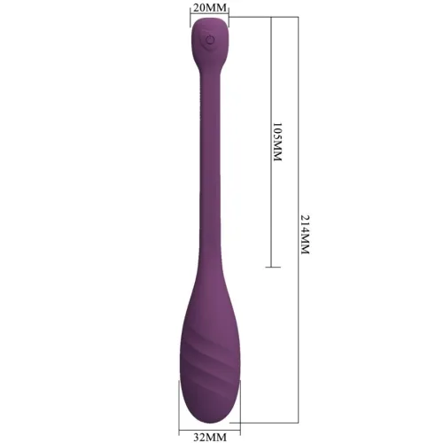 Leviathan App-Controlled Vibrator Purple | Pretty Love