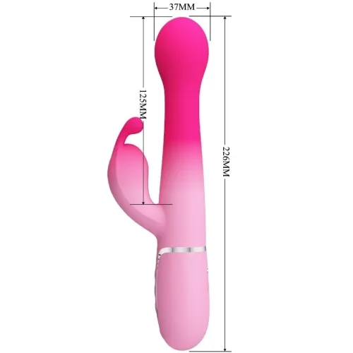 Dejon 3 In 1 Multifunktions-Rabbit-Vibrator Rosa | Pretty Love