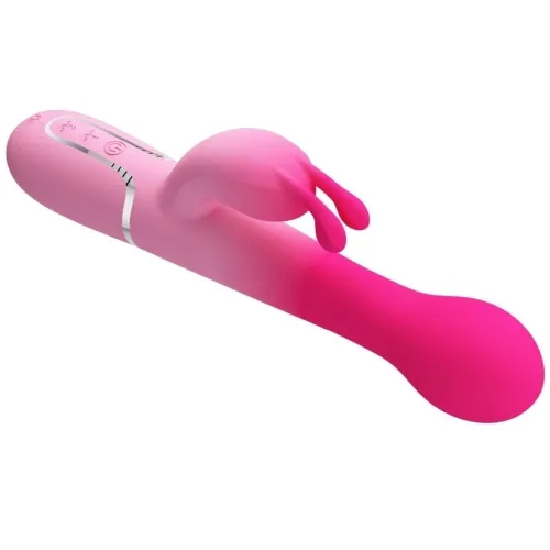 Dejon 3 In 1 Multifunktions-Rabbit-Vibrator Rosa | Pretty Love