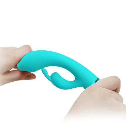 Scocco Vibrator Rabbit Turquoise | Pretty Love