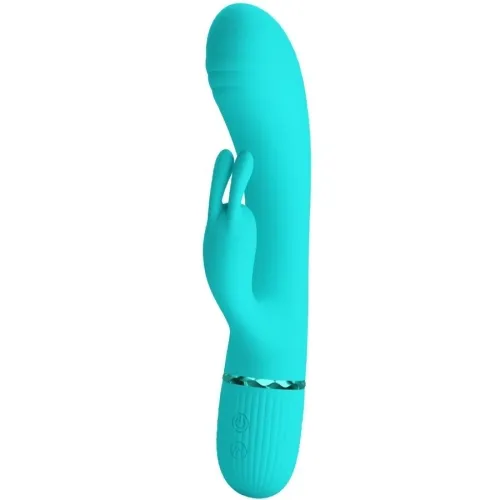 Scocco Vibrator Rabbit Turquoise | Pretty Love