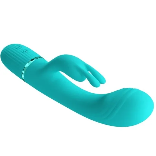 Scocco Vibrator Rabbit Turquoise | Pretty Love