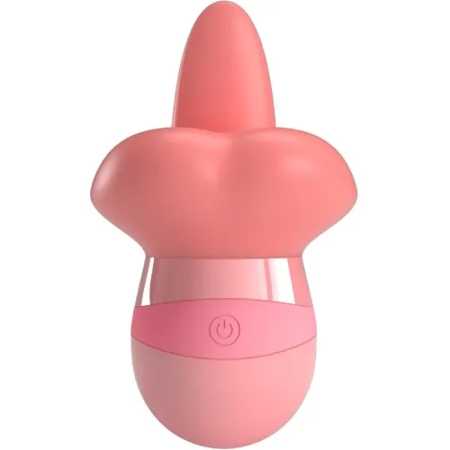 Kylee Tongue-Clitoral Stimulator 10 Modes Nude Pink | Pretty Love