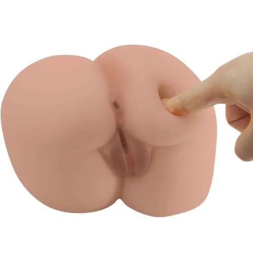 Bernace Ass Vibrator with Vagina and Anus Flesh – Crazy Bull