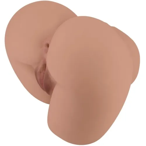Bernace Ass Vibrator with Vagina and Anus Flesh – Crazy Bull
