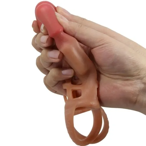 Preston Vibrating Penis Sleeve 18cm – Pretty Love