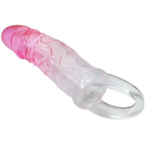 Odes Realistic 2cm Penis Decoy Sleeve Pink – Pretty Love